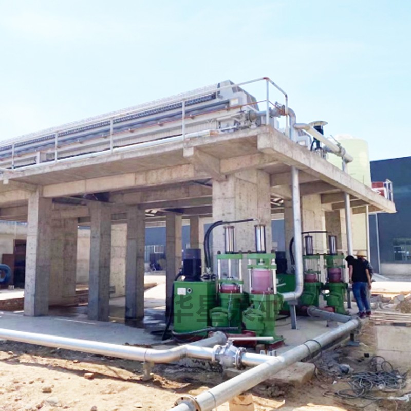 壓濾機節(jié)能進料泵，液壓陶瓷柱塞泥漿泵