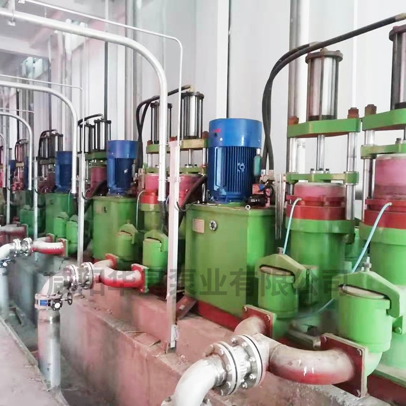 壓濾機節(jié)能進料泵，液壓陶瓷柱塞泥漿泵