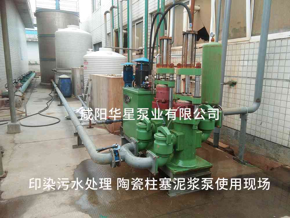 印染污水處理廠使用YBH250-30節(jié)能柱塞泥漿泵客戶案例-第二個(gè)現(xiàn)場(chǎng)-02